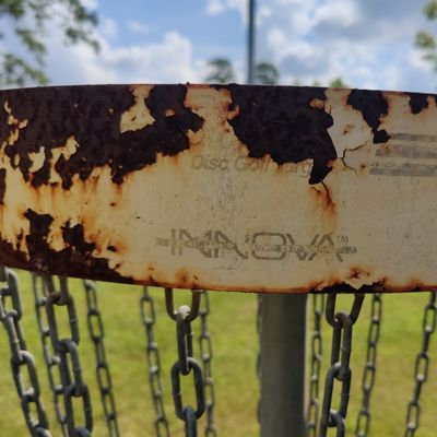 Rusty pin