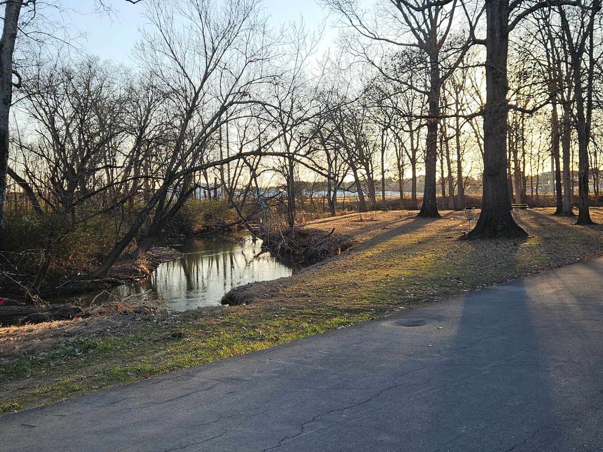 After the park flood waters, course is clear again