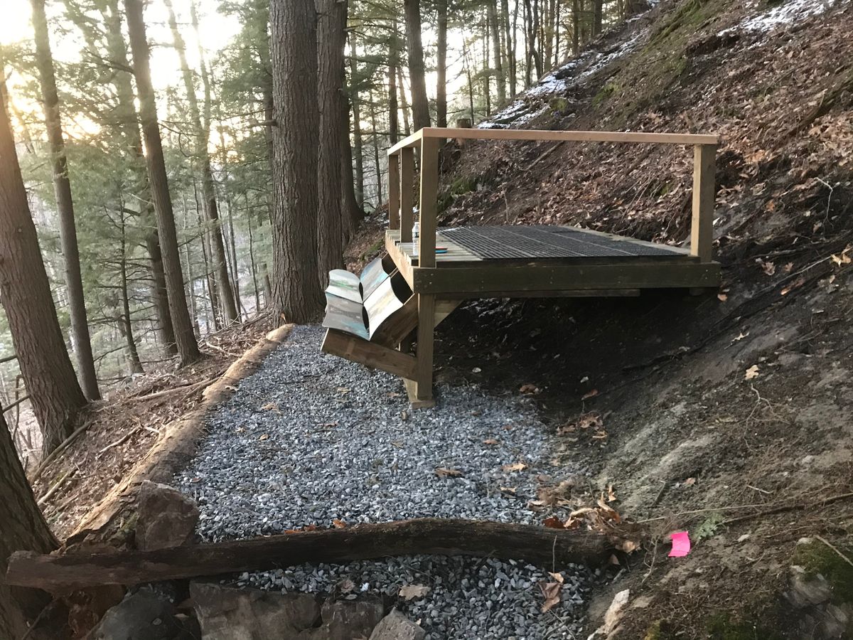 Hole 11 tee pad.