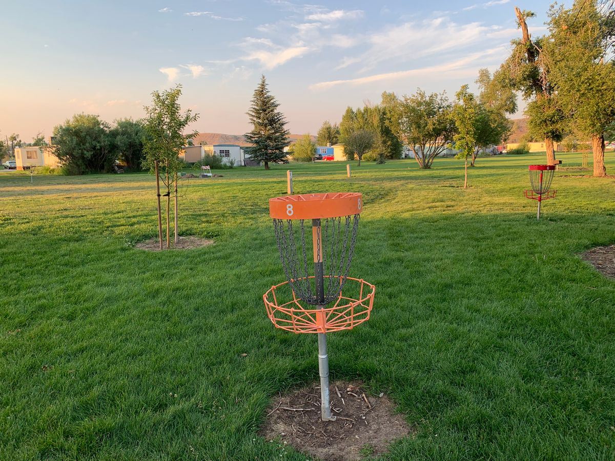 Even though holes are close together in the little park, you don’t feel crowded. Hole 8