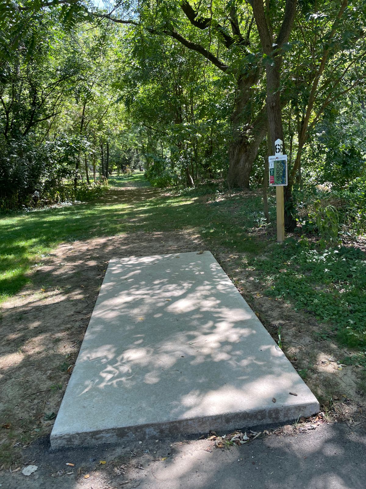 Hole 6 White Tee