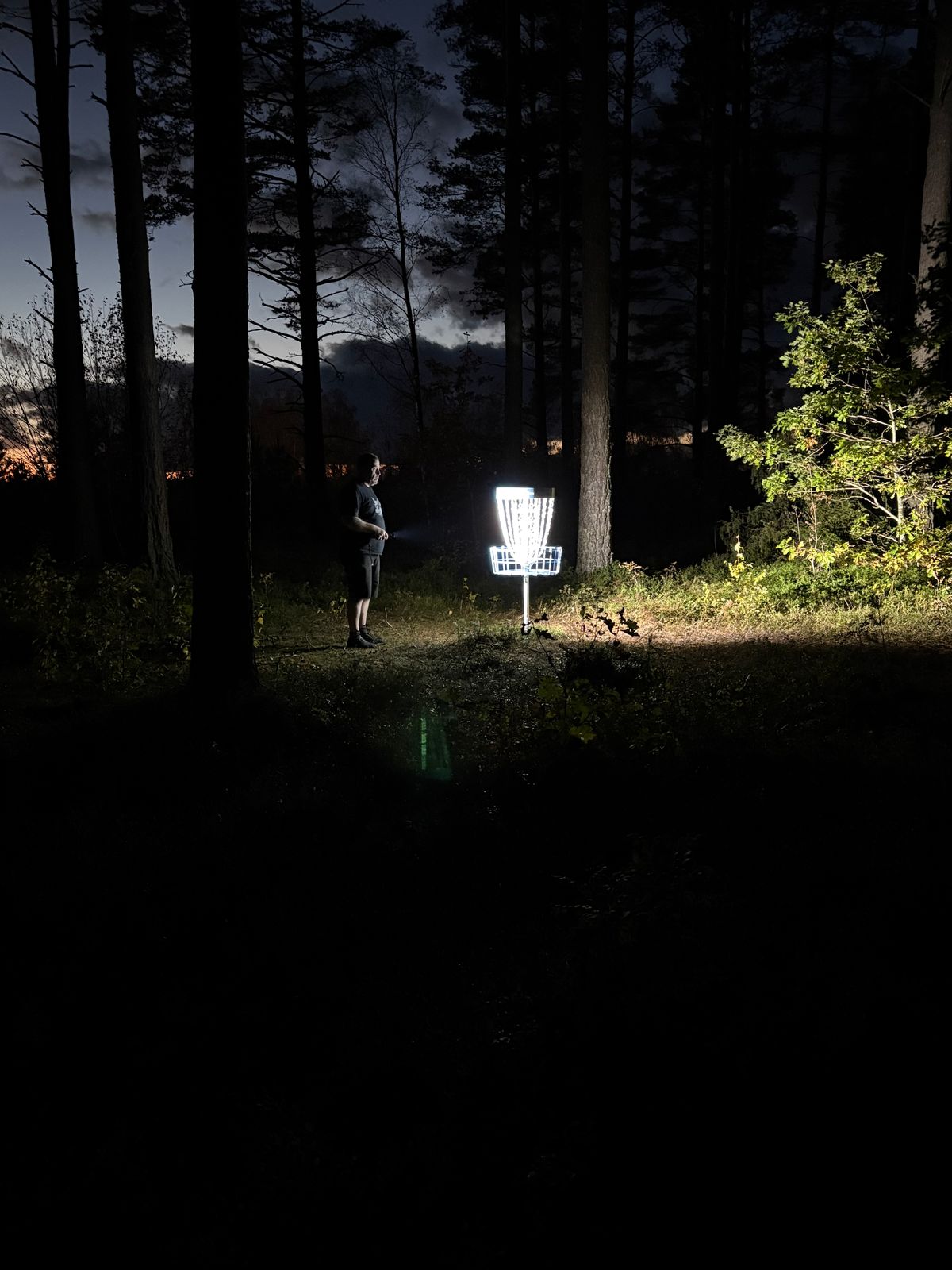 Manuell glowrunda hål 11