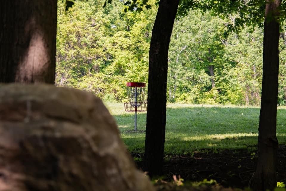 Hole 1 from the tees.