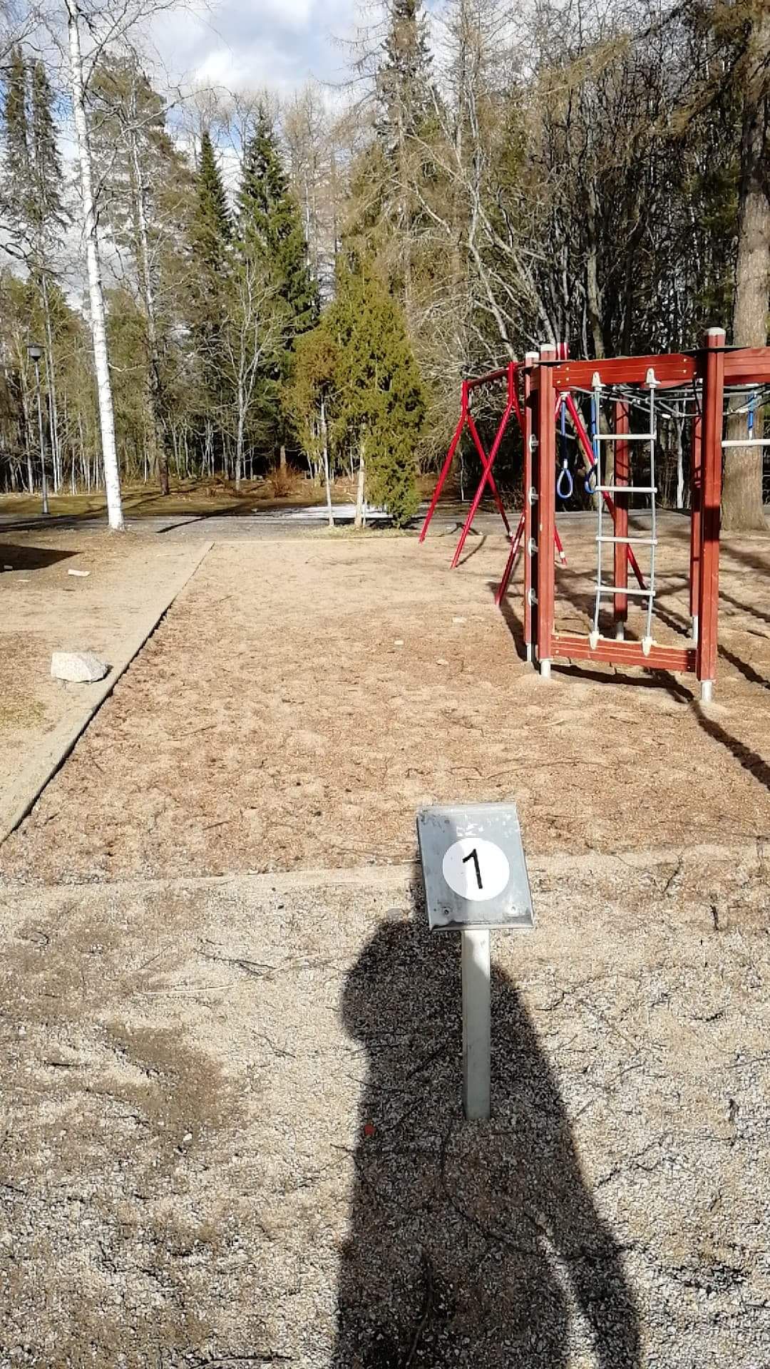Hole one