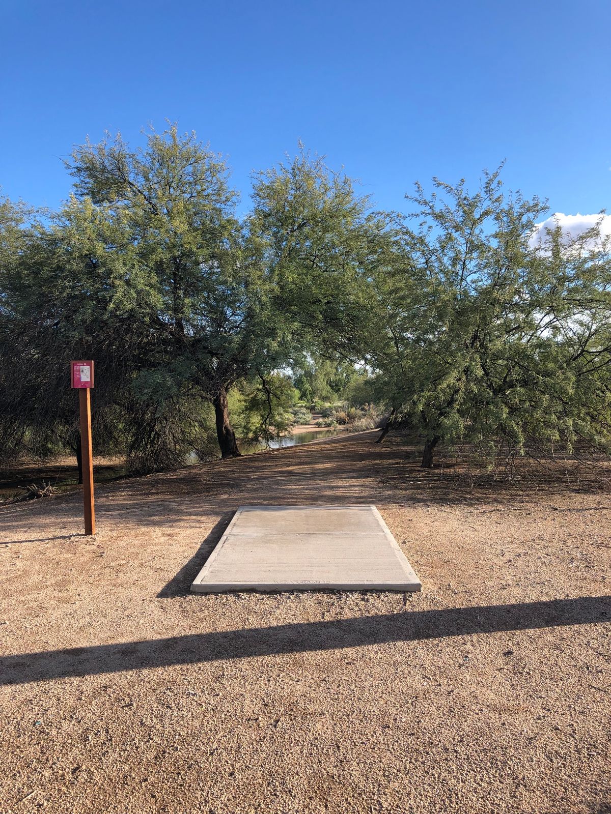 short tee 12 and drop zone for the long tee