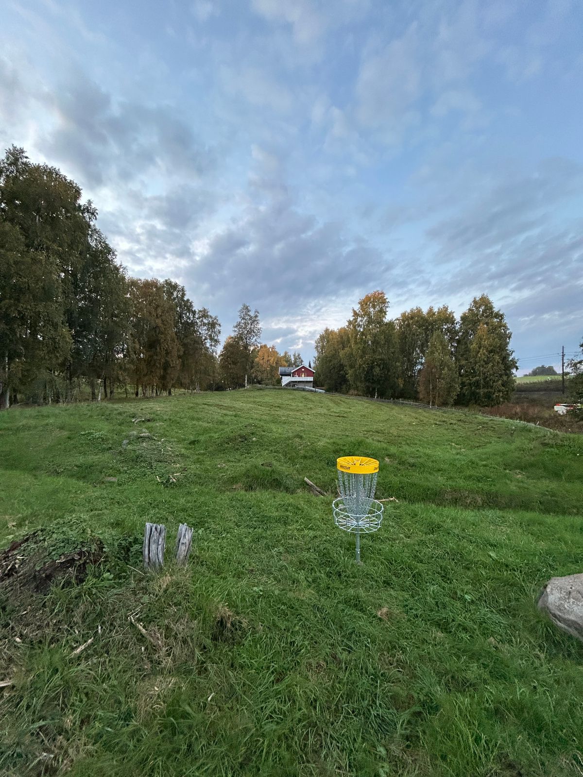 Hole 9 basket