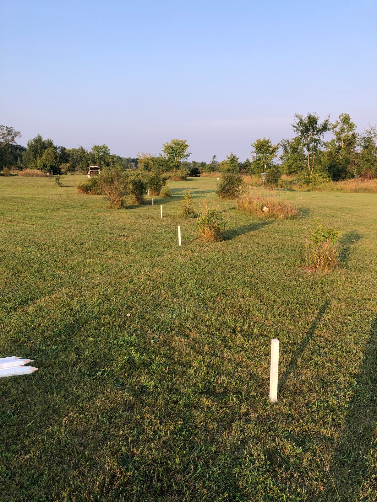 OB Line separating holes 10 and 17
