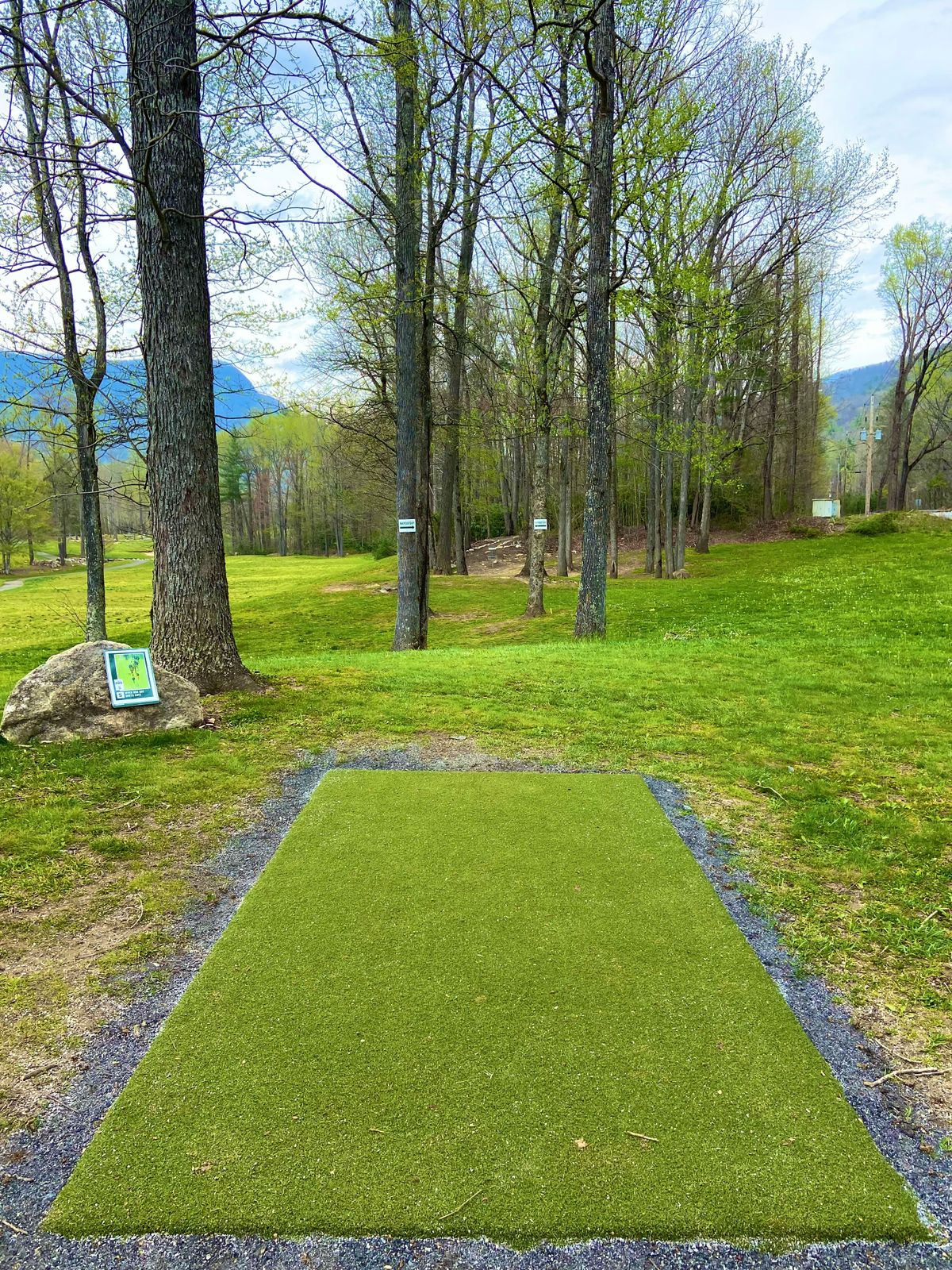 Tee of hole 5