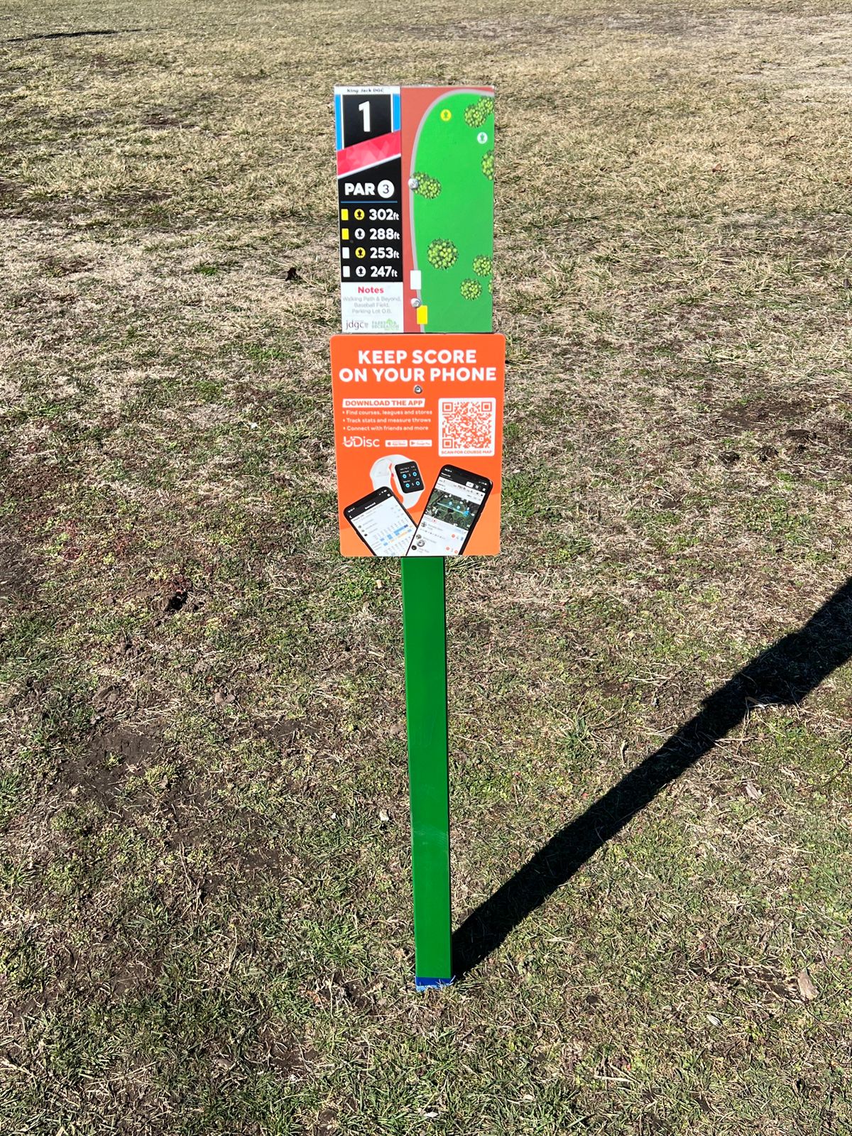 Tee signs have been installed!