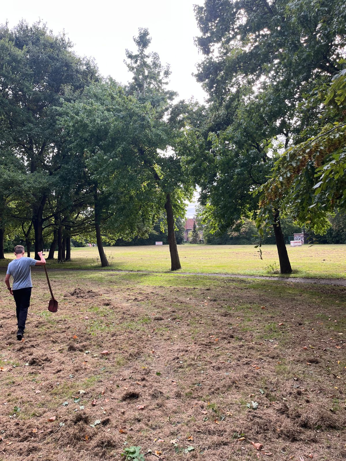 Einbau-Aktion der Windhosen