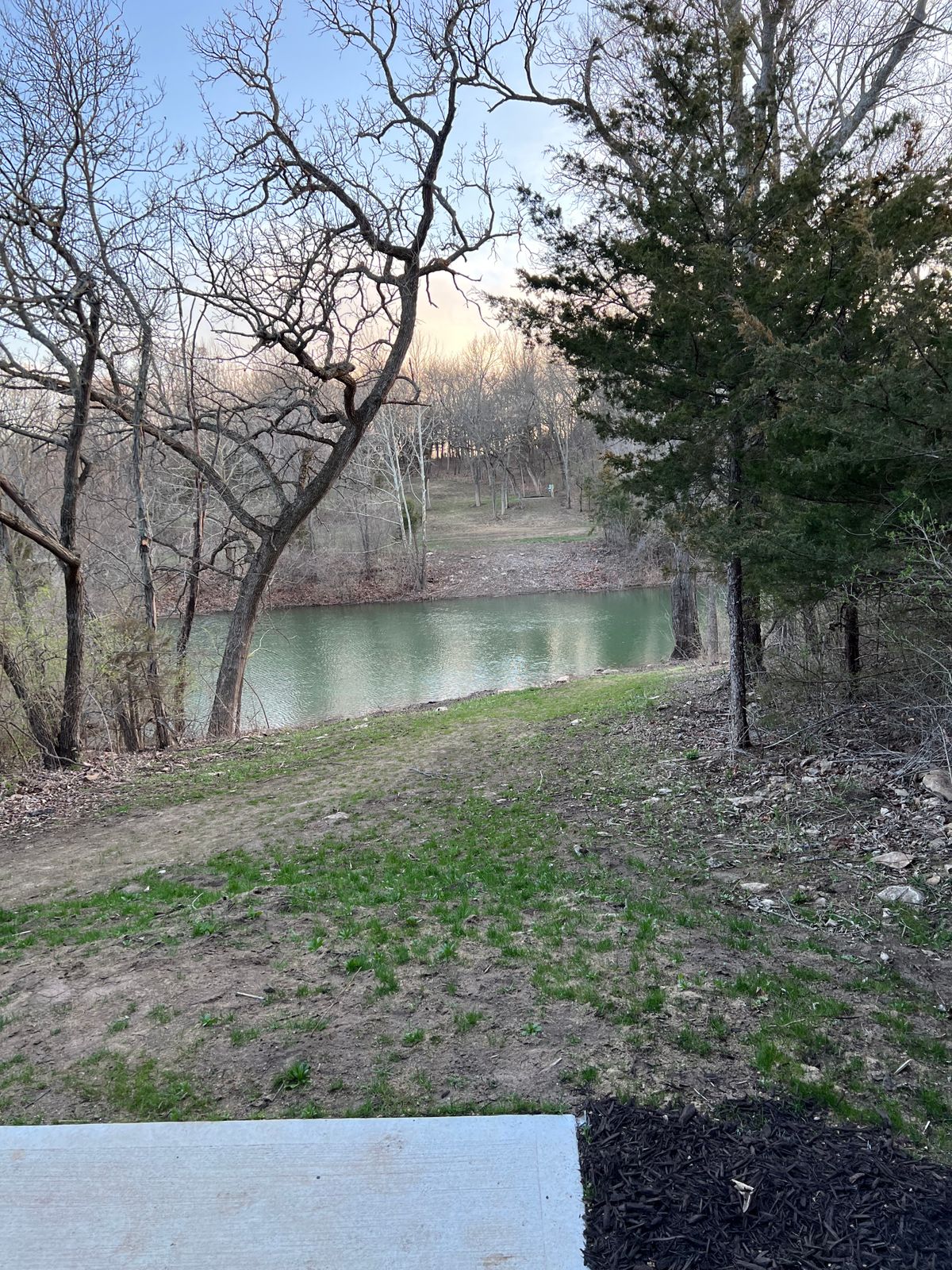 Hole 18 long tee