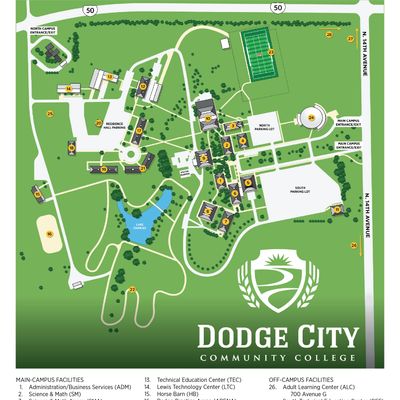 Full map of DC3 campus