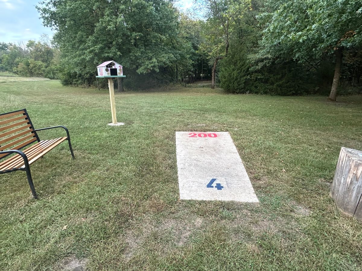Hole #4 Tee Pad Clauder's Bogey Barn