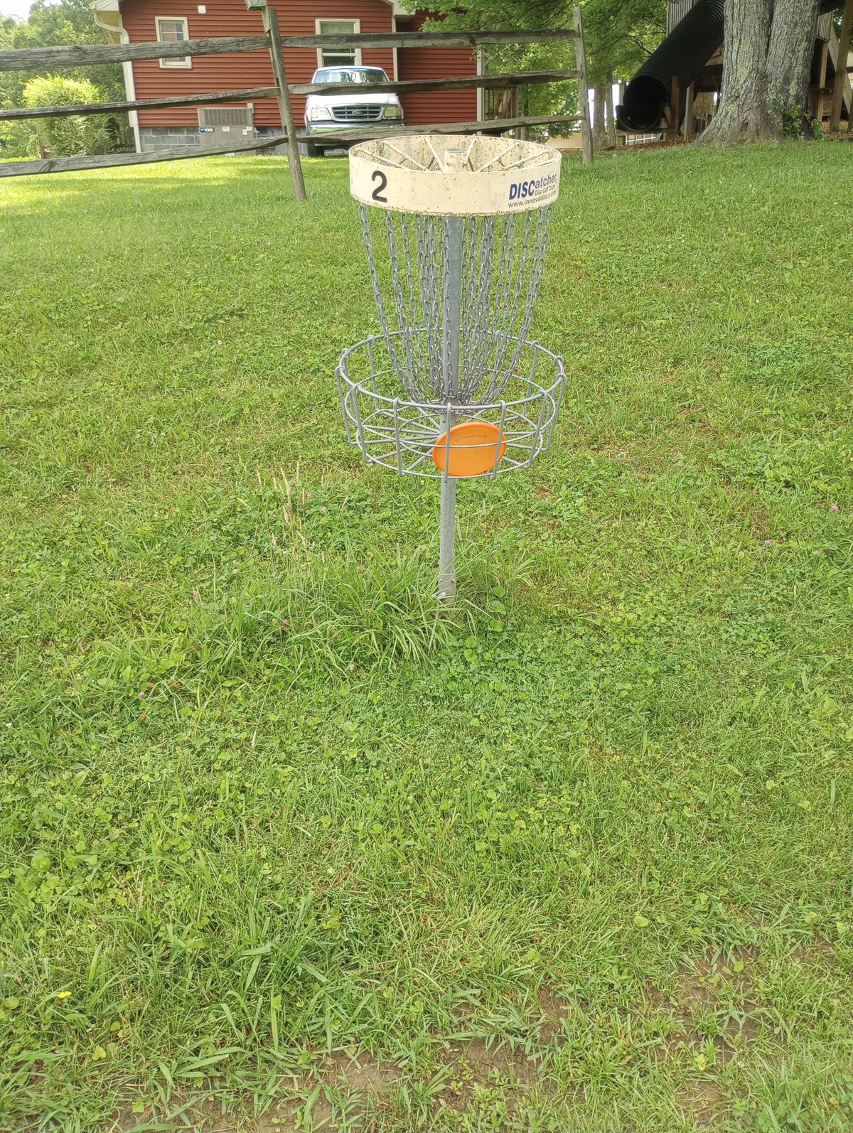 Hole 2 basket