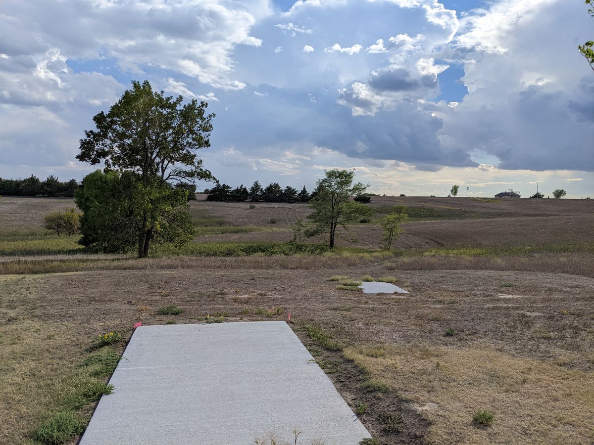 Hole 1 main tee pad