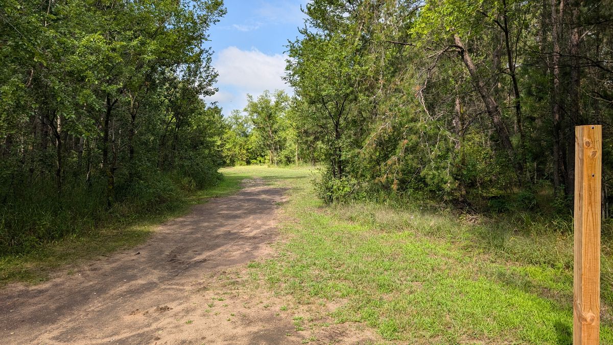 Hole 2 to corner