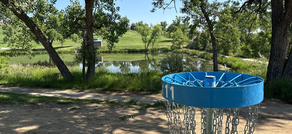 Hole 11 has a big pond right next to it