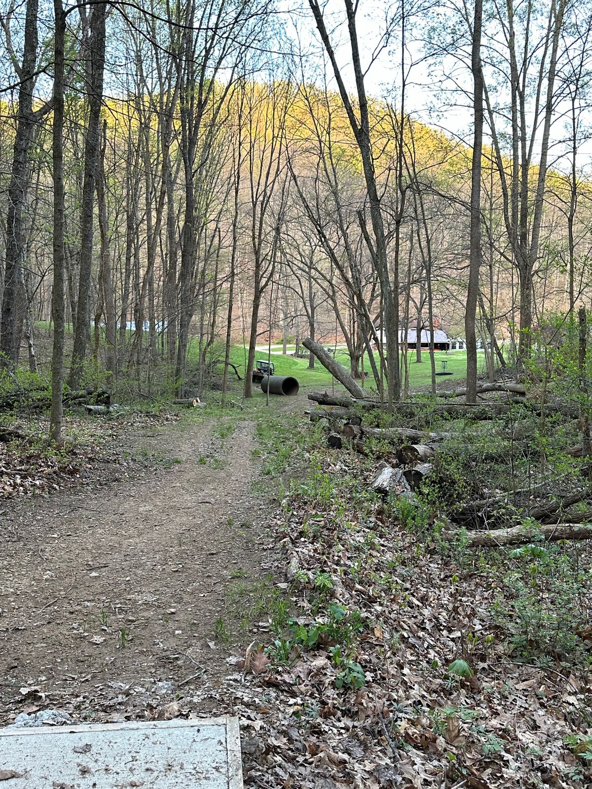 Hole 9’s tee