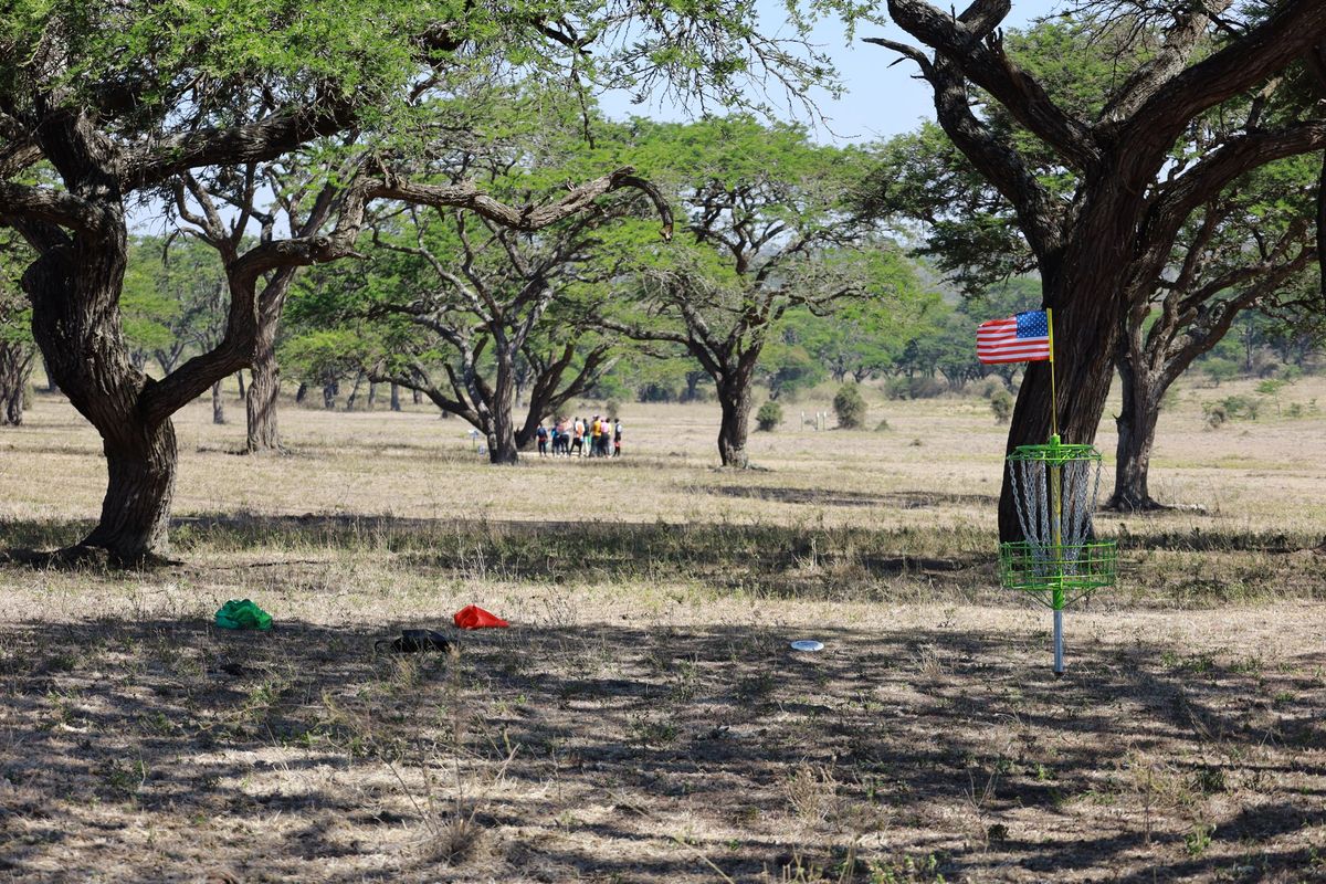 Hole 18 at the Kenya Open 2023