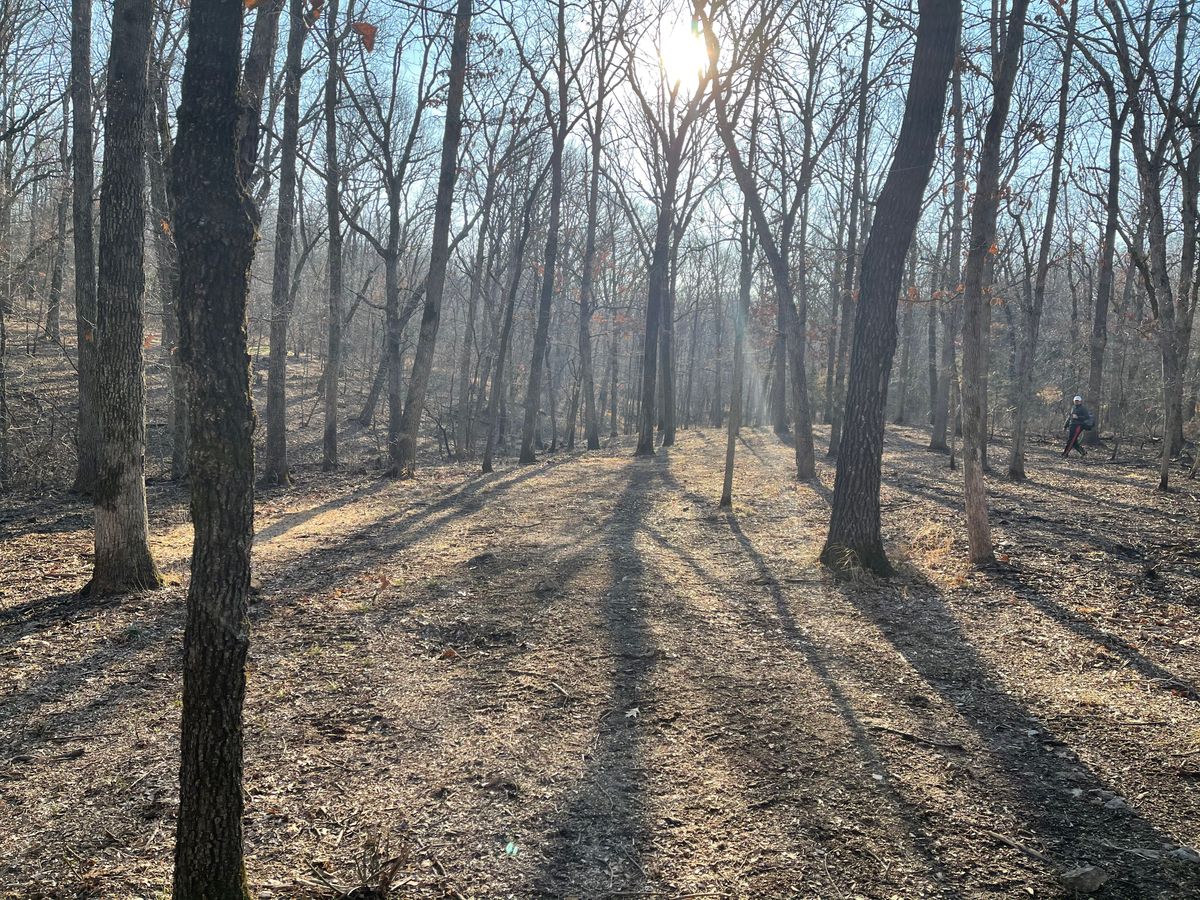 Hole seven shot fairway with tight gaps (don’t fade left)
