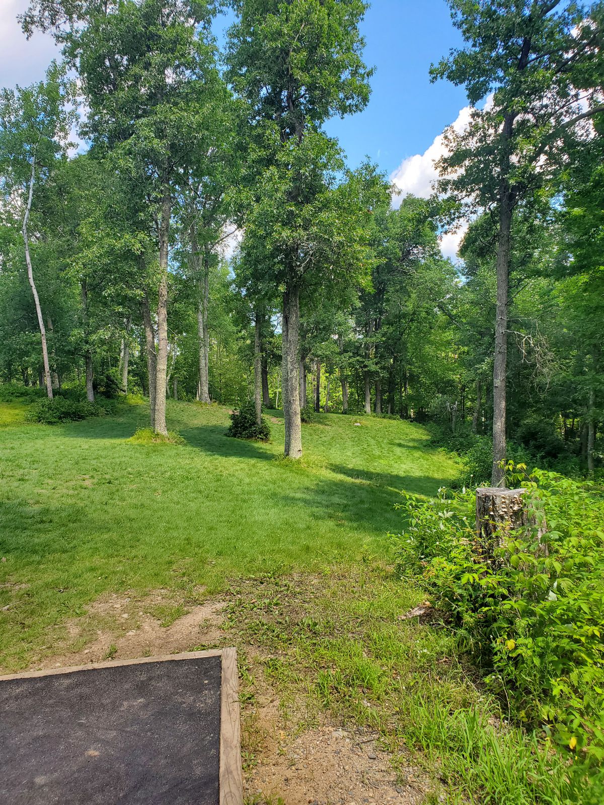 Hole 18 fairway