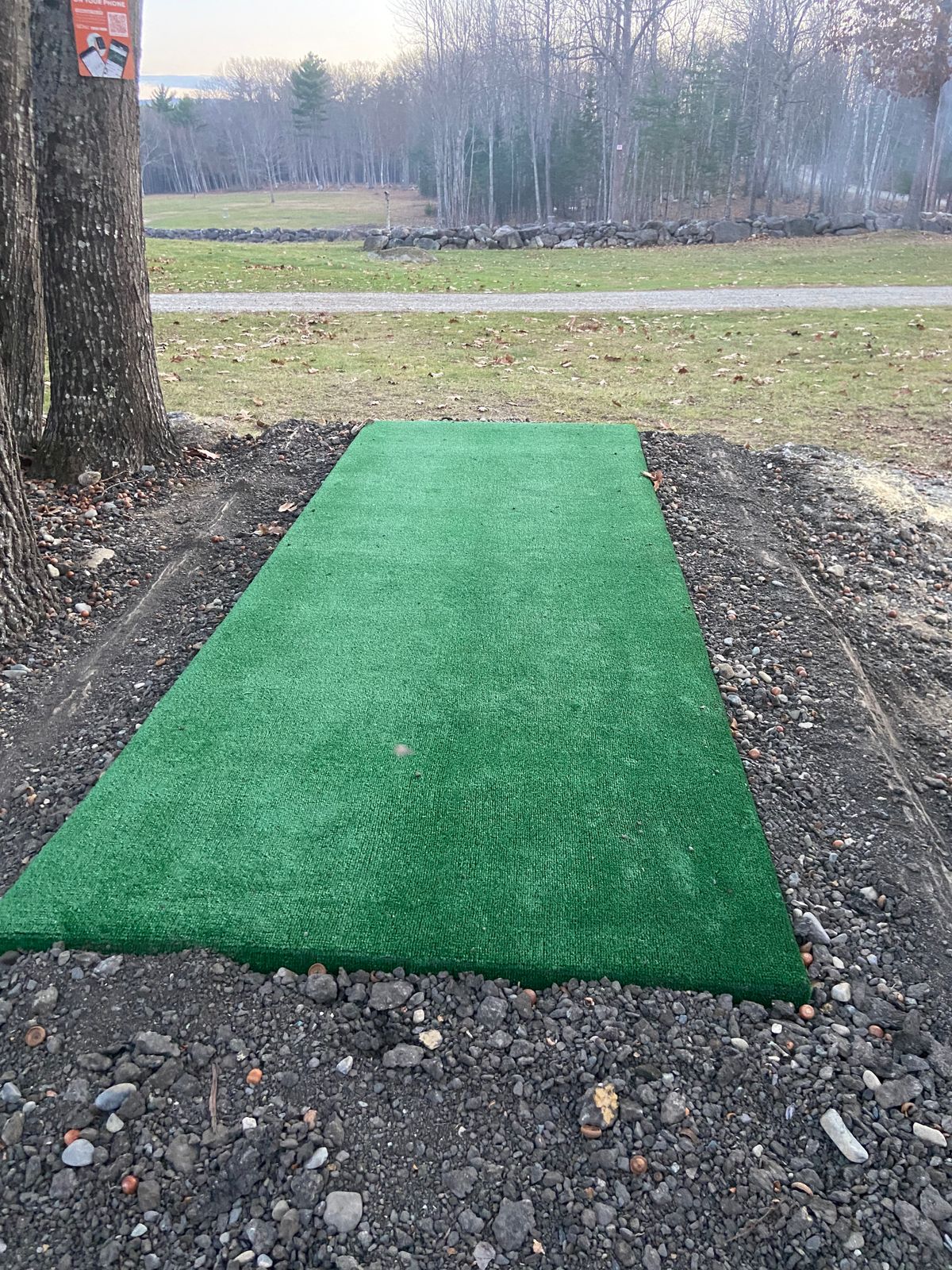Tee pad