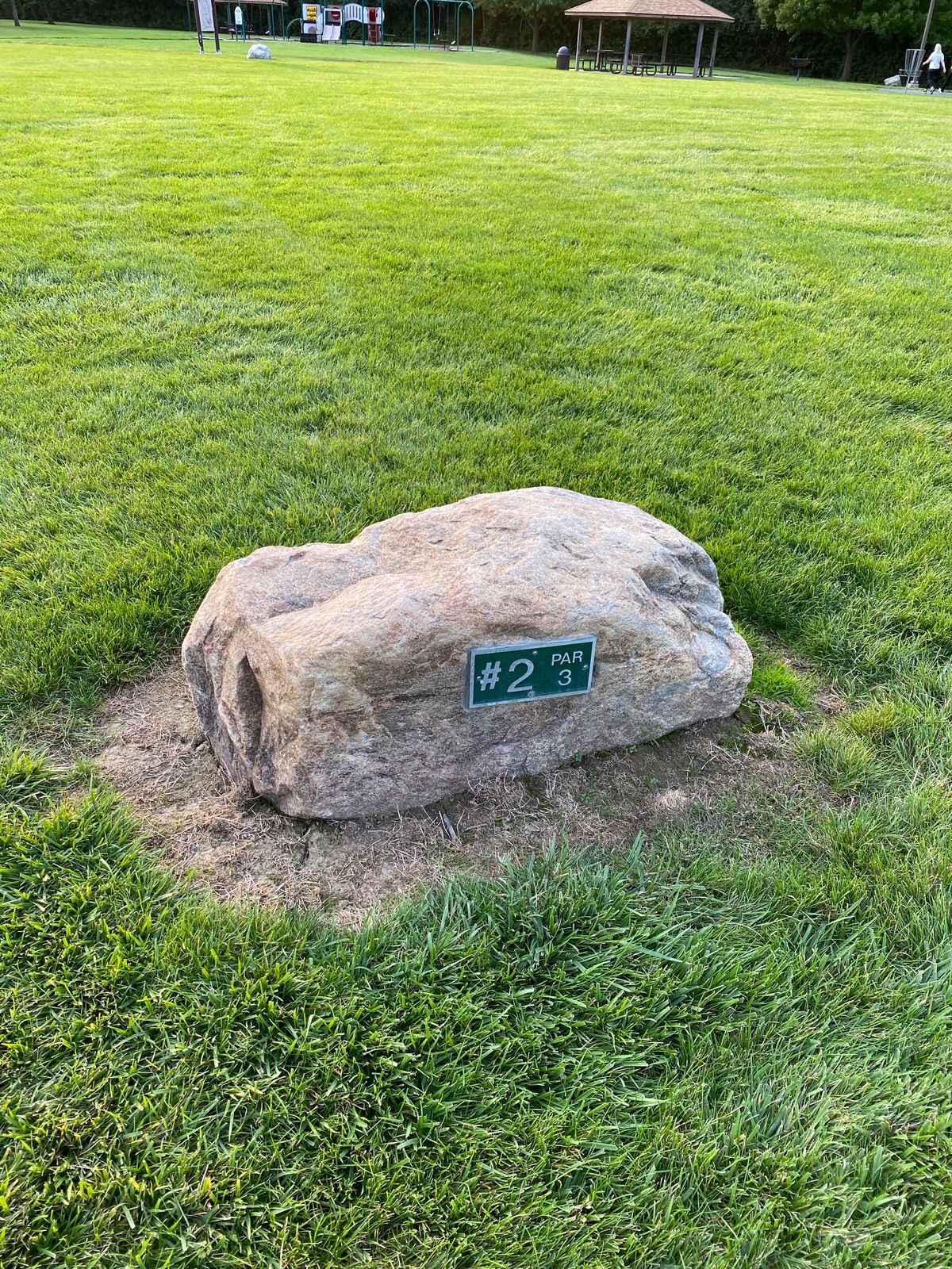 The plaques do not all face the basket, so you with have to look around a bit your first time.