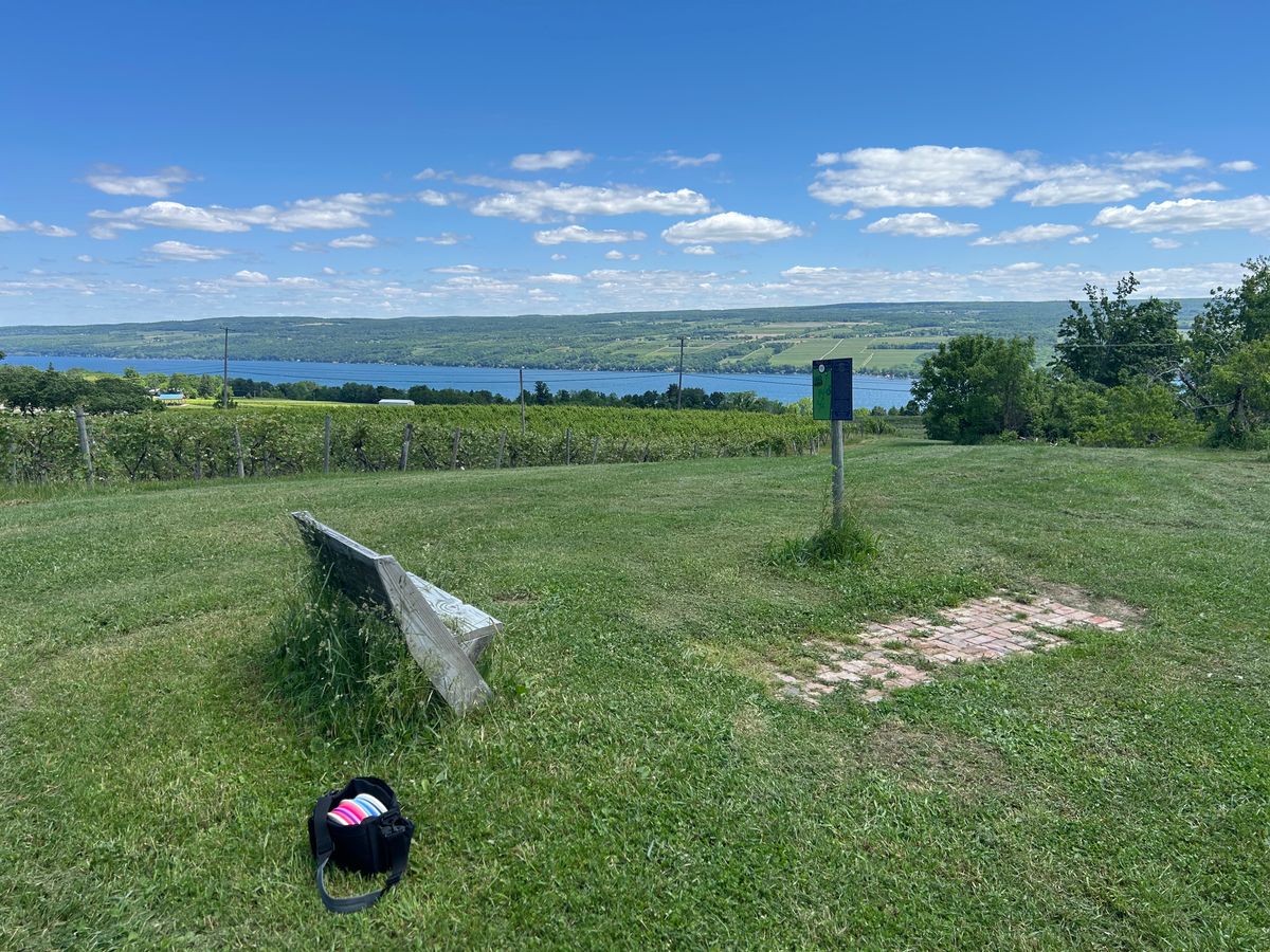 Hole 17 Tee Pad View