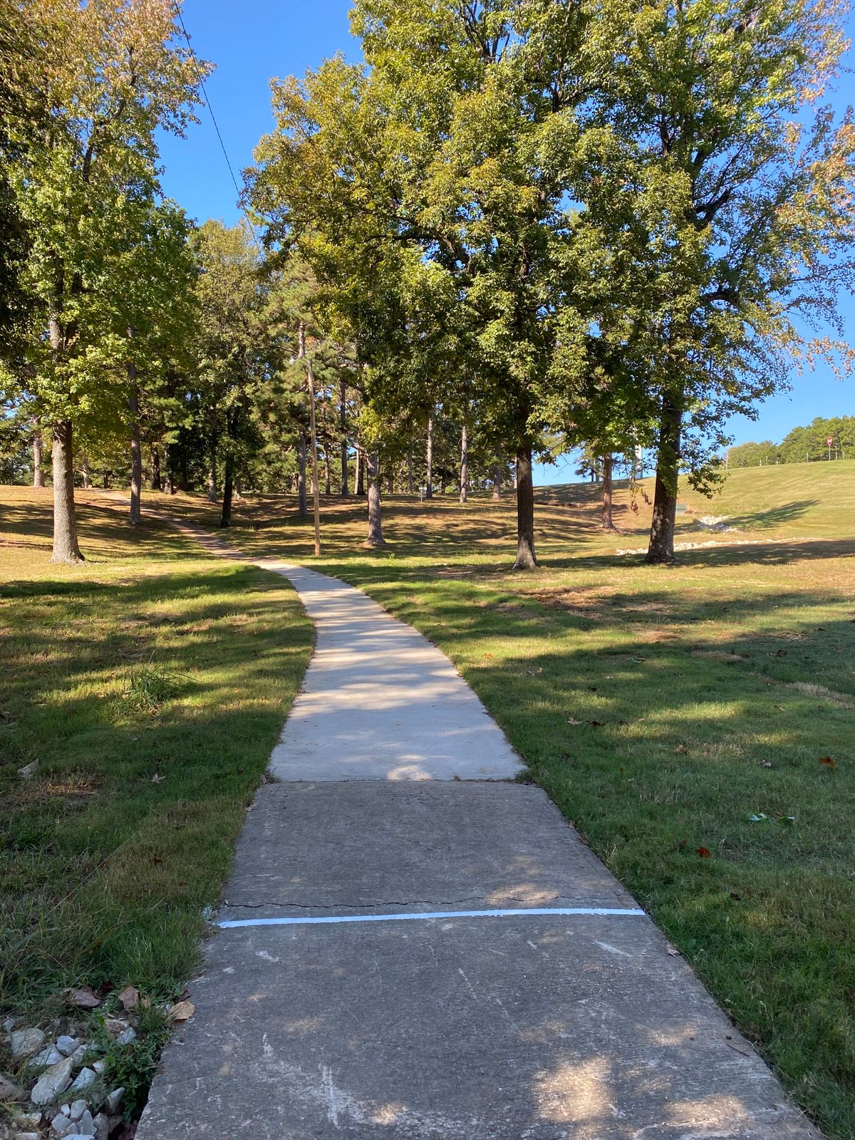 Hole 6 tee pad (white)