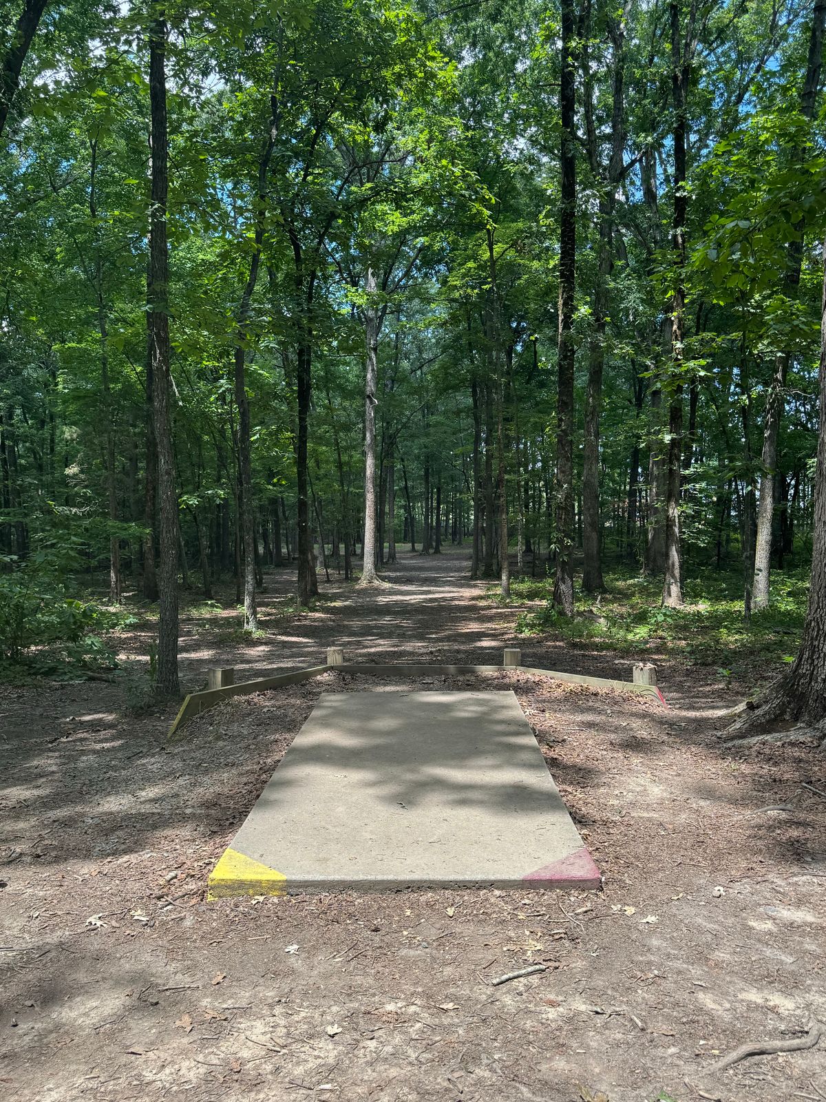 Hole 18 tee