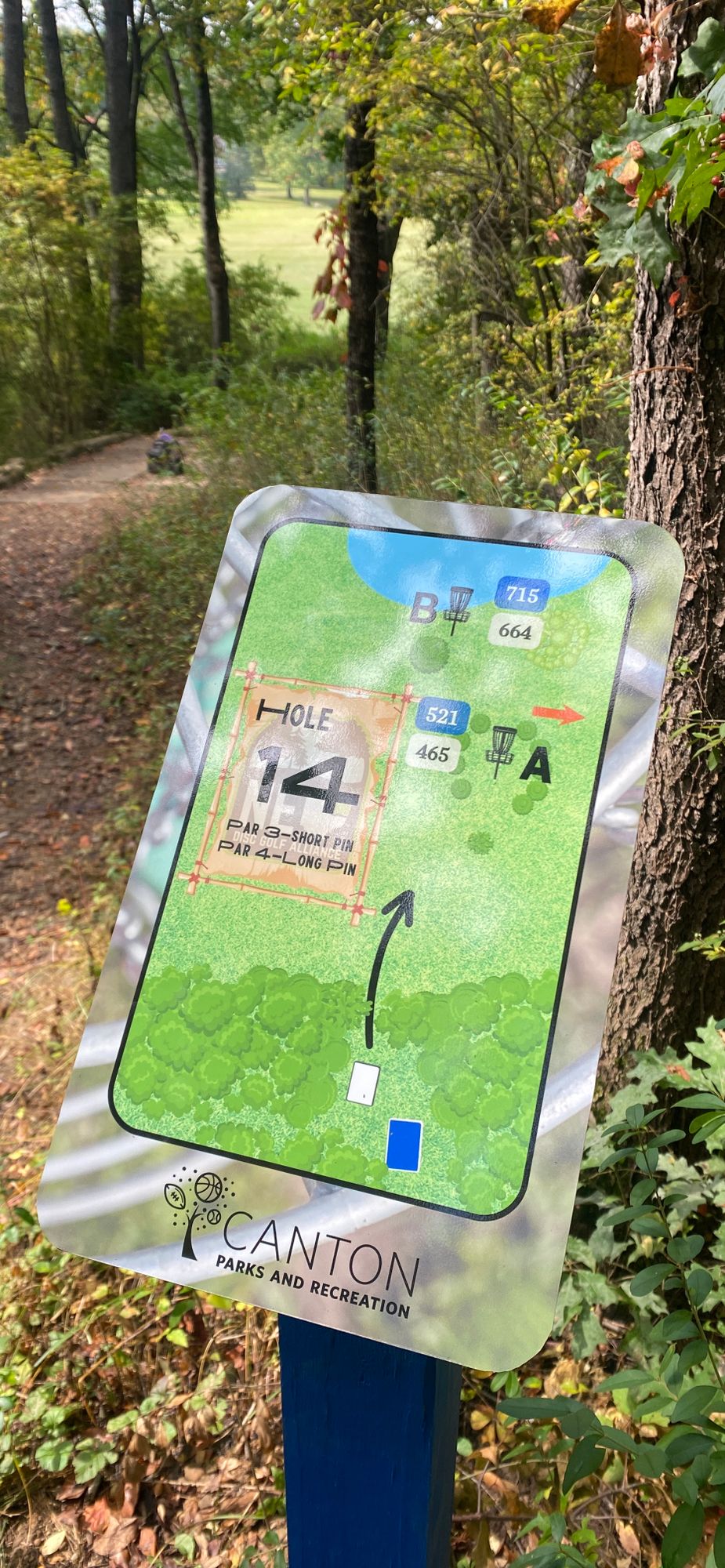 Hole 14 Long tee