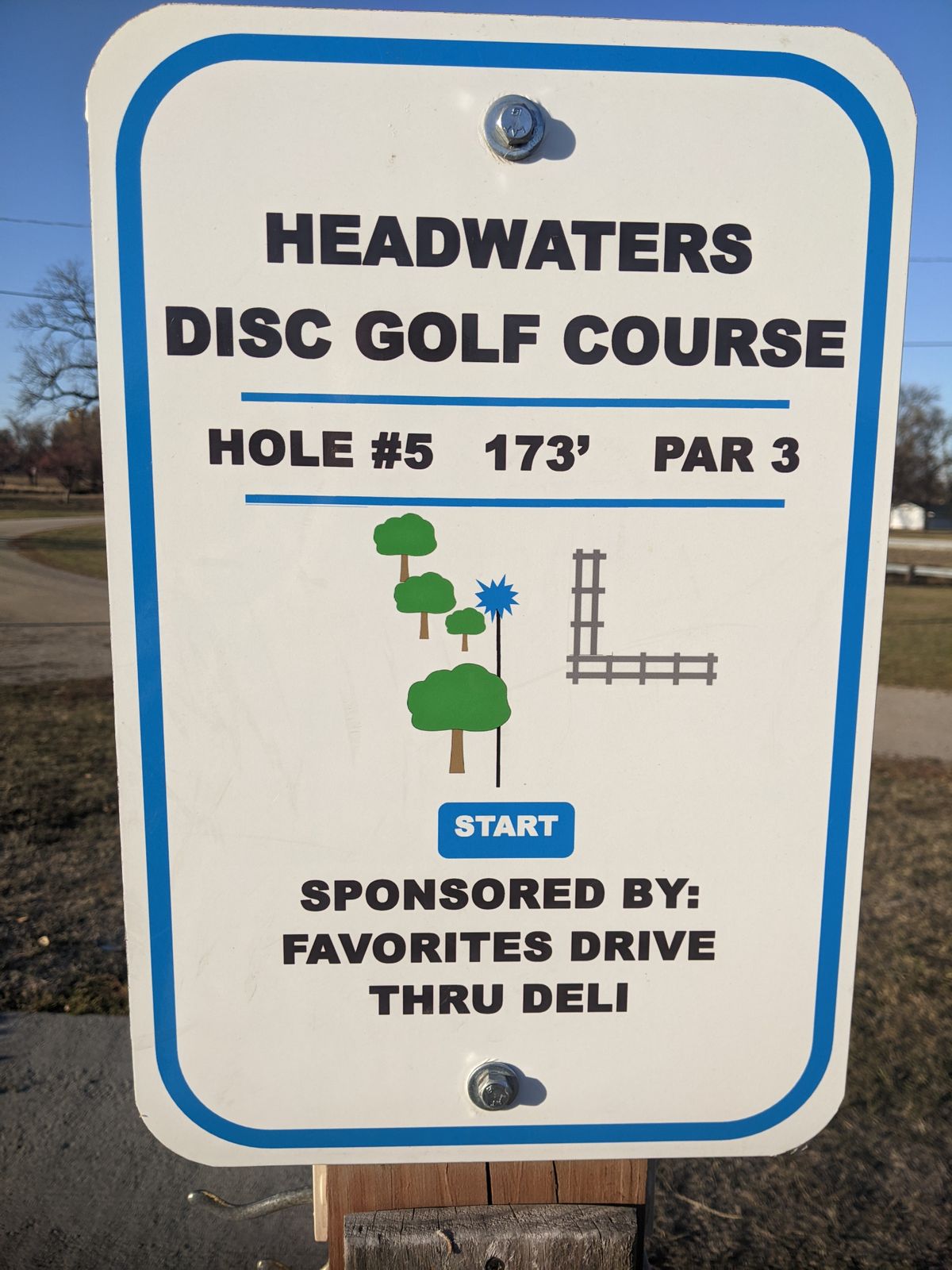 Hole 5 - Par 3, 173 feet