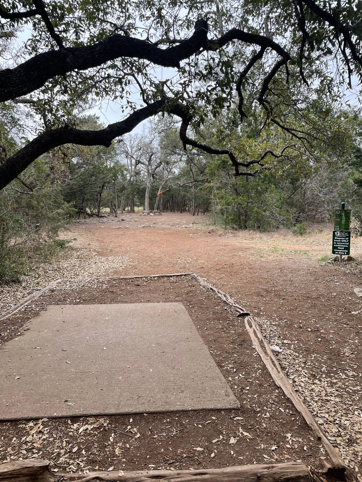 Hole 4 Tee box