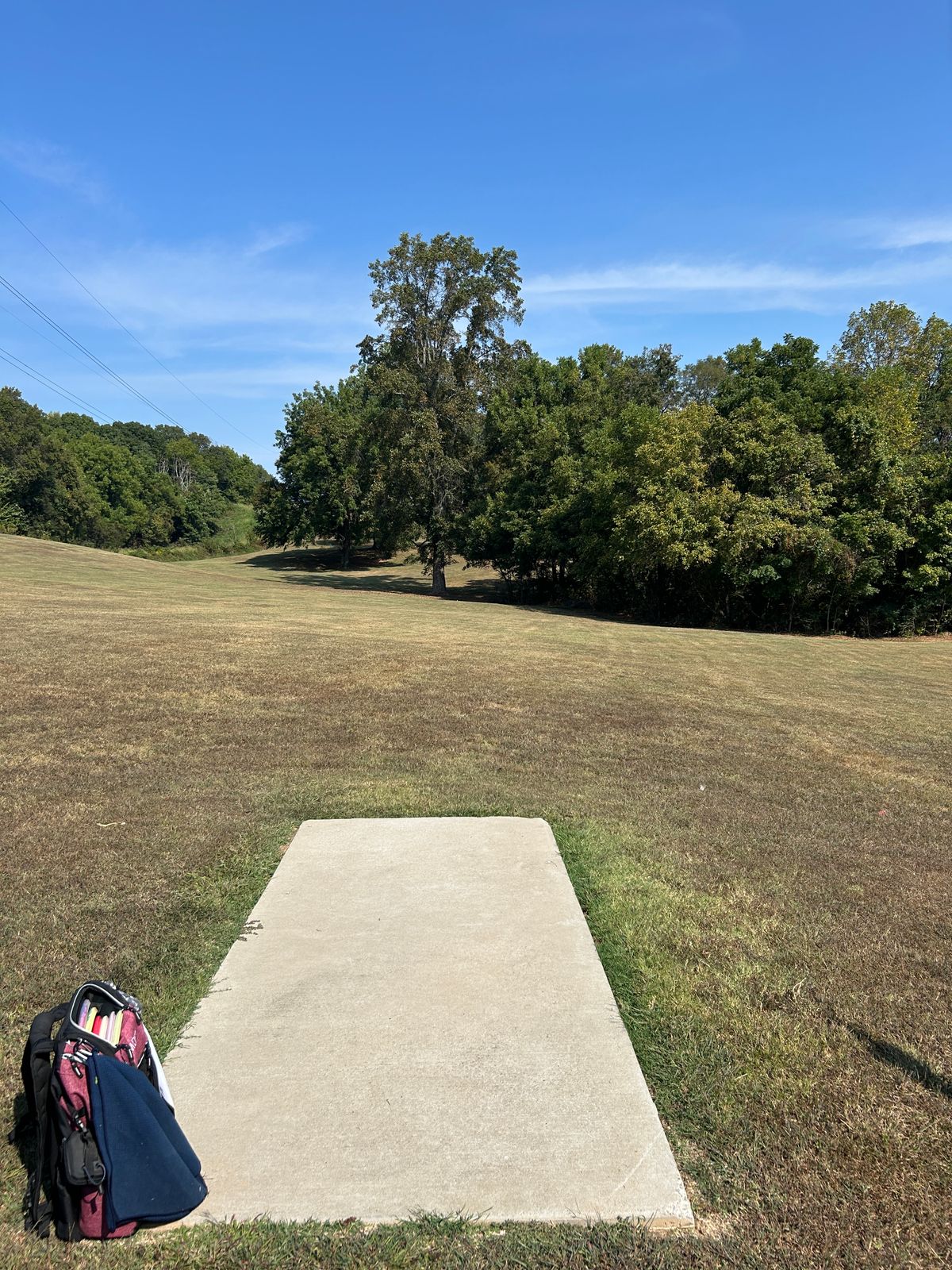 Hole 14 tee