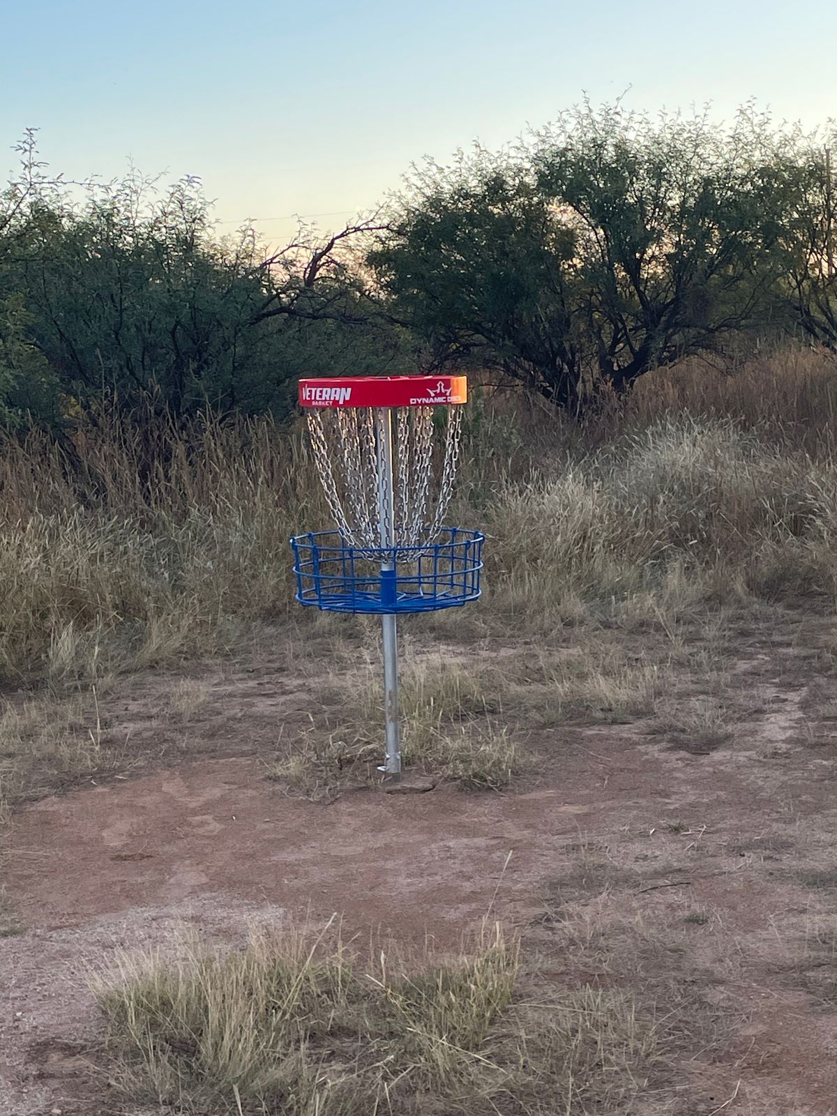 New basket on hole 14