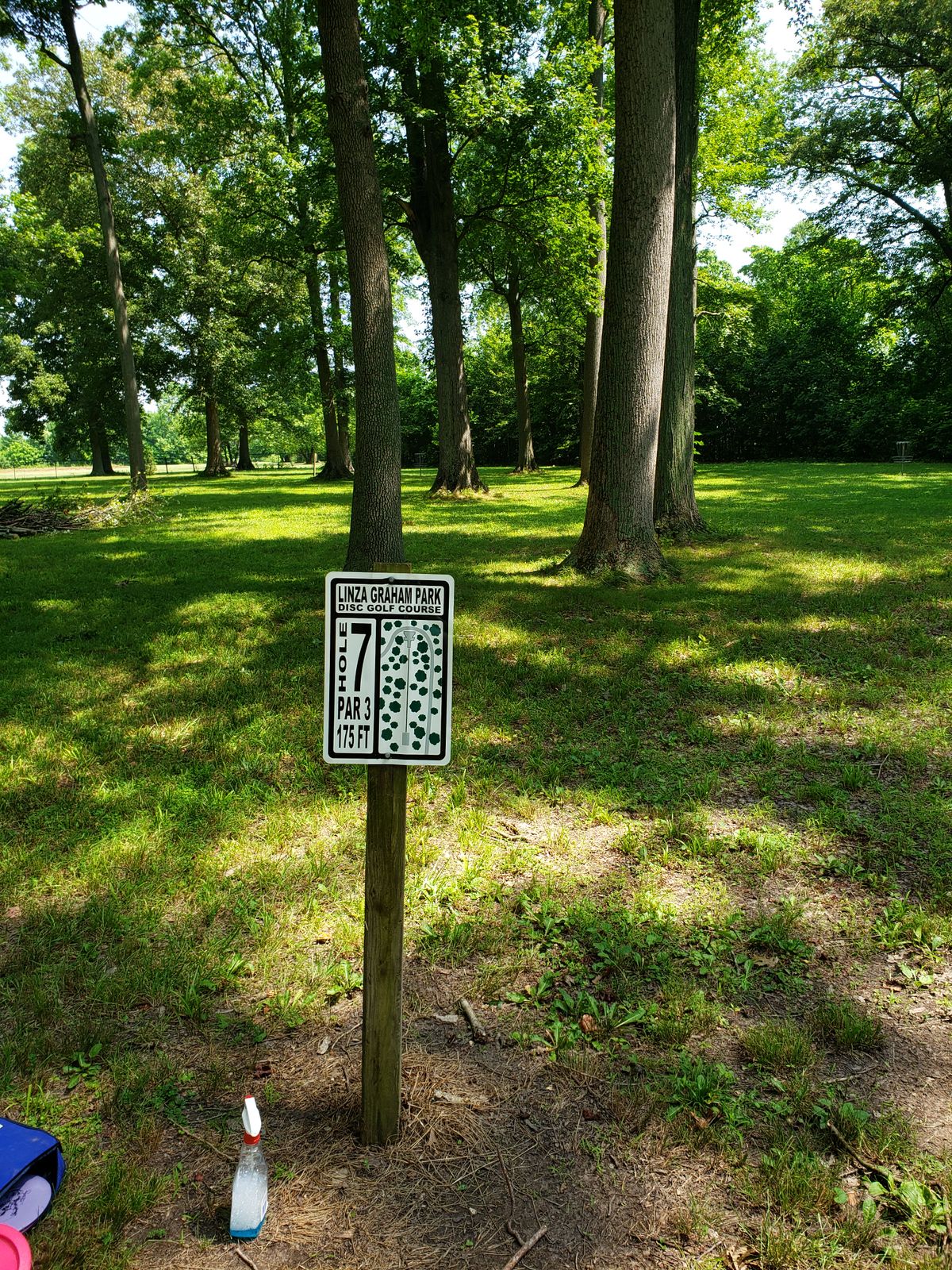 #7 Tee-Off Sign and Fairway.