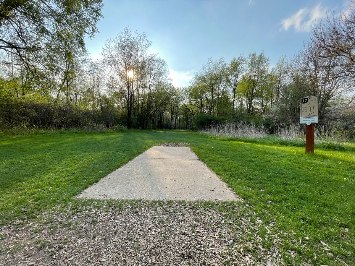 Hole 17 short tee