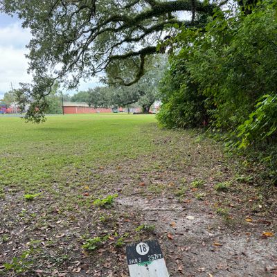 Hole 18 tee