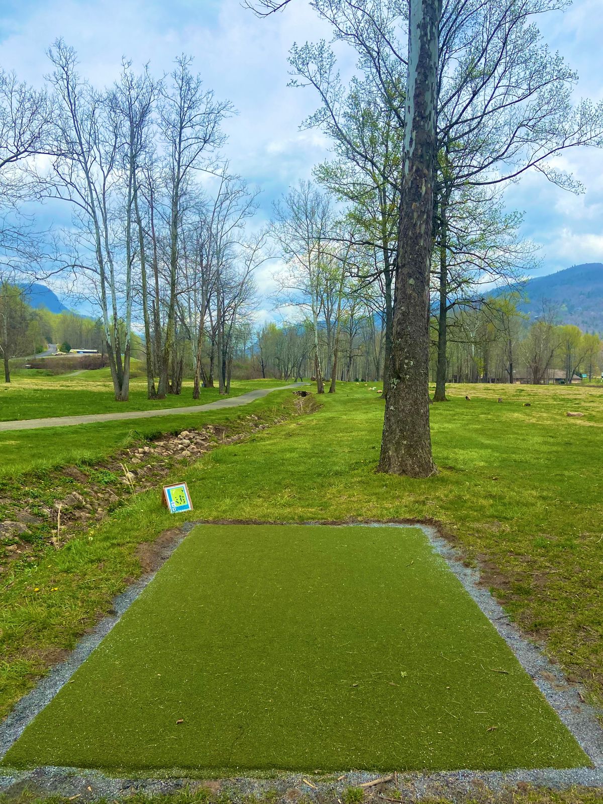 Tee of hole 3