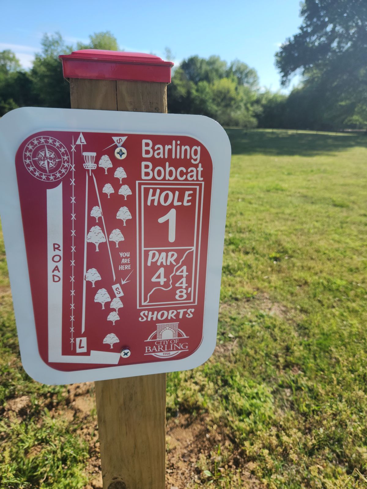 Red signs are short tees