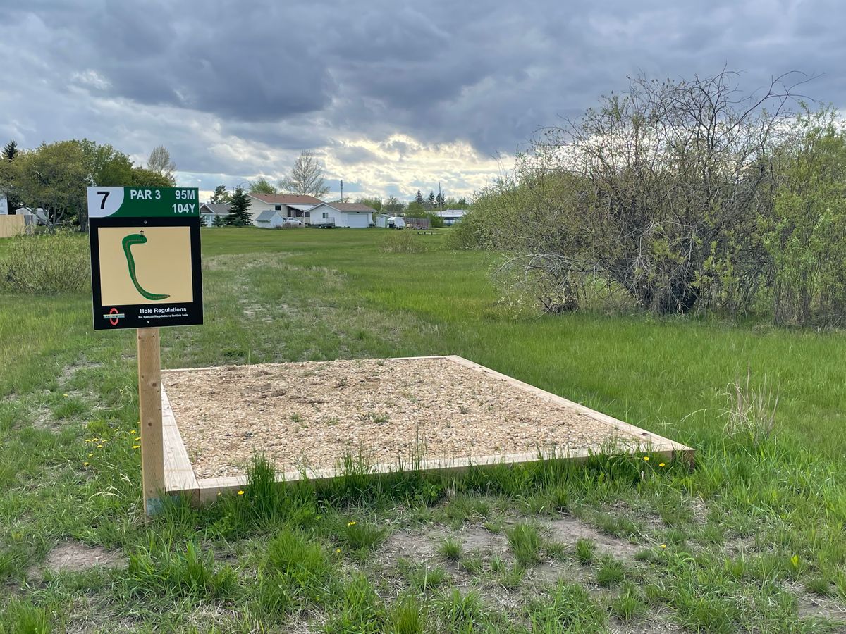 Hole 7 (I forgot to take a picture of hole 6)