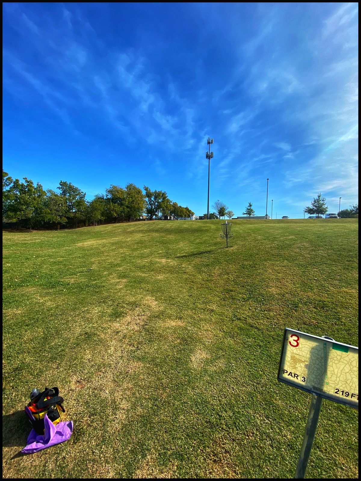 #3 Throwing east uphill