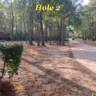 There is orange spray painted trees showing the line you must take.
Mandatory Mando!!