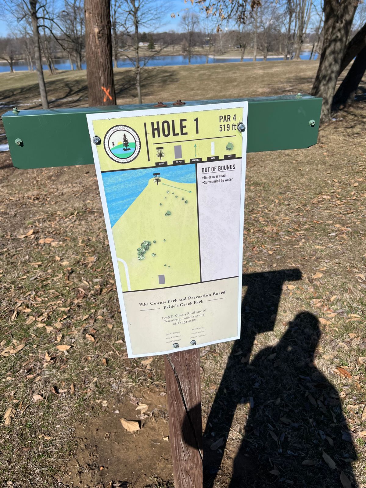 #1 Tee Sign