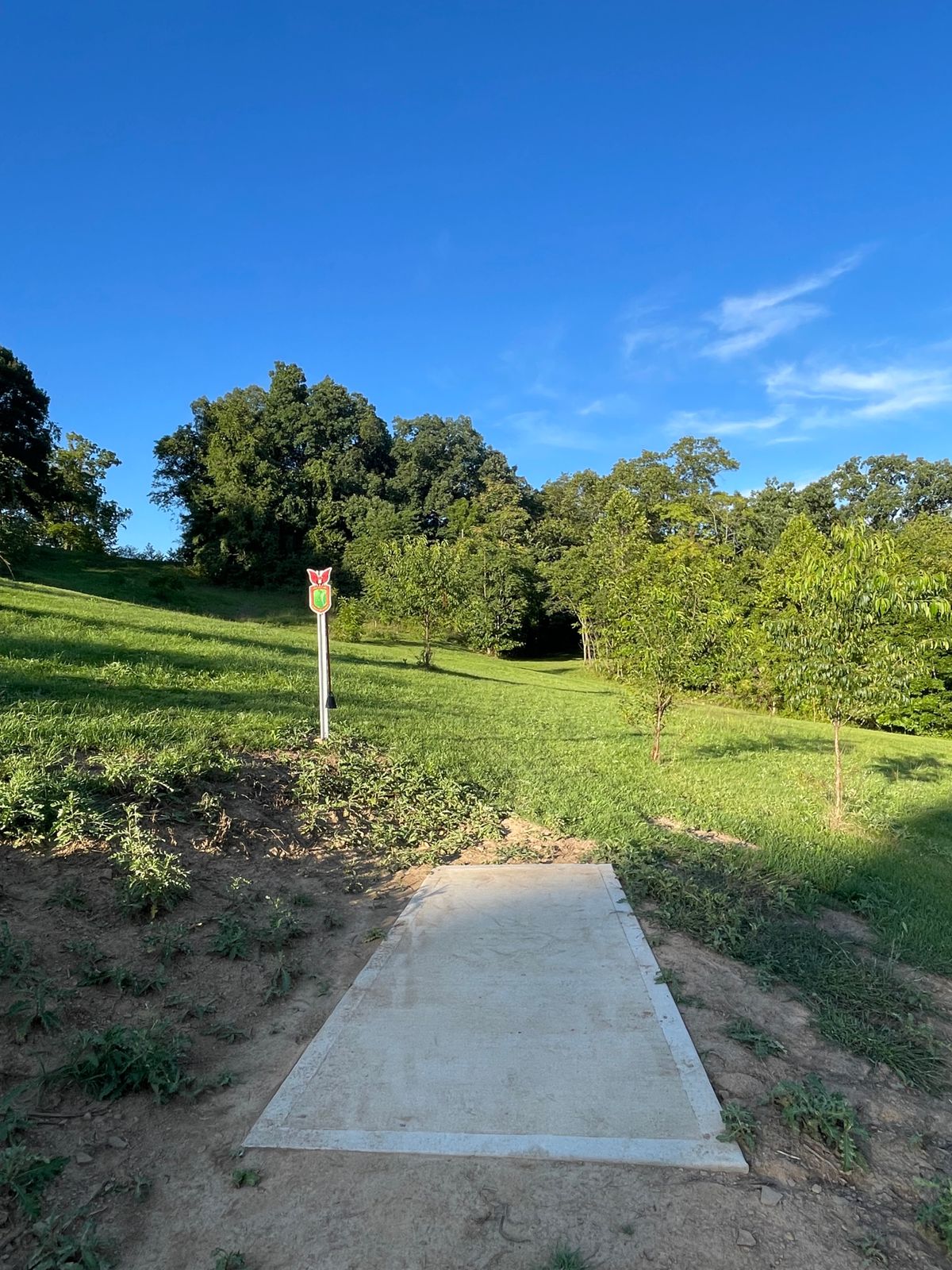 Hole five, very solid hole