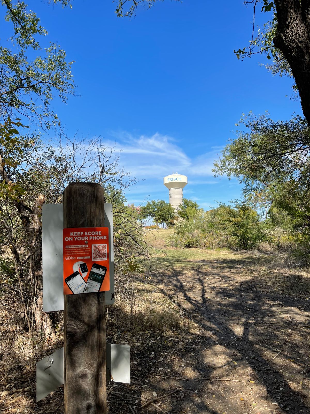 View from hole 1 to entrance