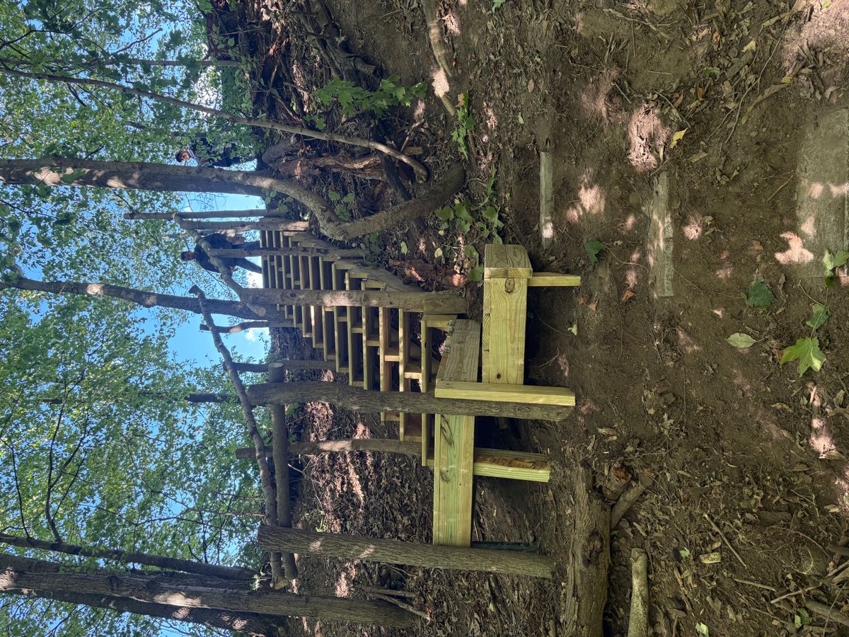 Stairway from 13 to 14.