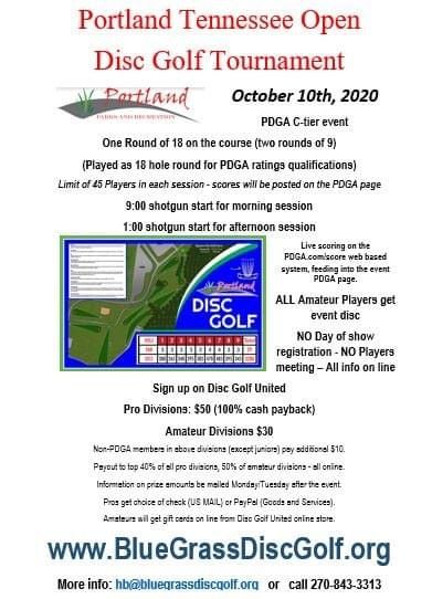 Grand opening PDGA event    Registration here: