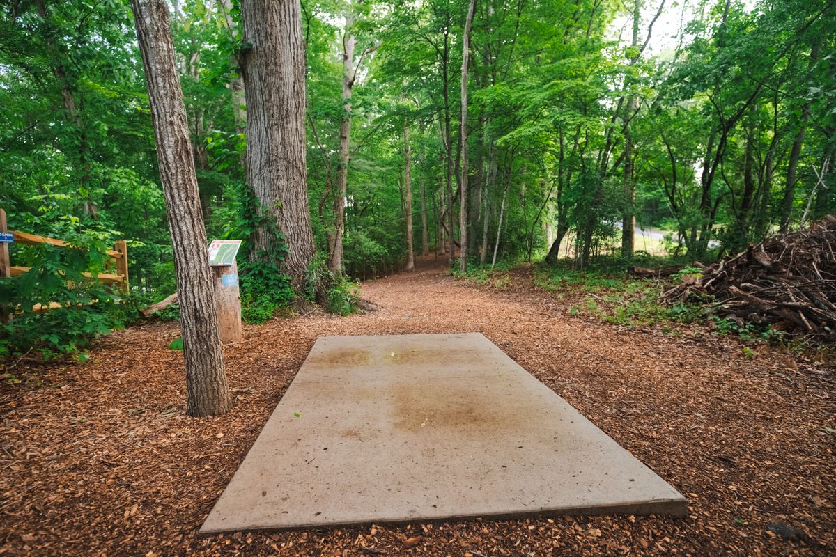 Hole 5 only concrete pad