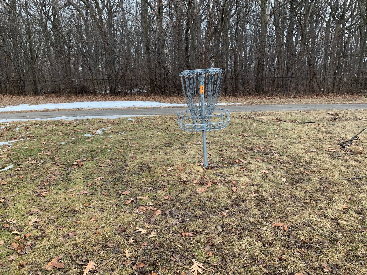 Hole 1 basket